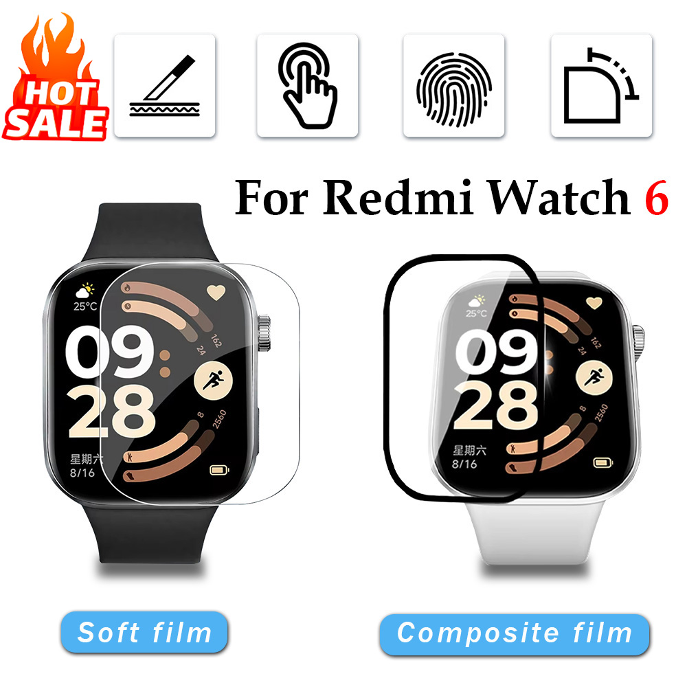 Smartwatch Watch Accessories - 1–5 Stück weiche Folie für Xiaomi